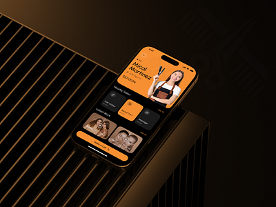 Salon Booking Mobile App Concept app app design barber app design barber booking barber shop booking app haircut mobile app salon salon app salon app design salon app design concept salon booking mobile app