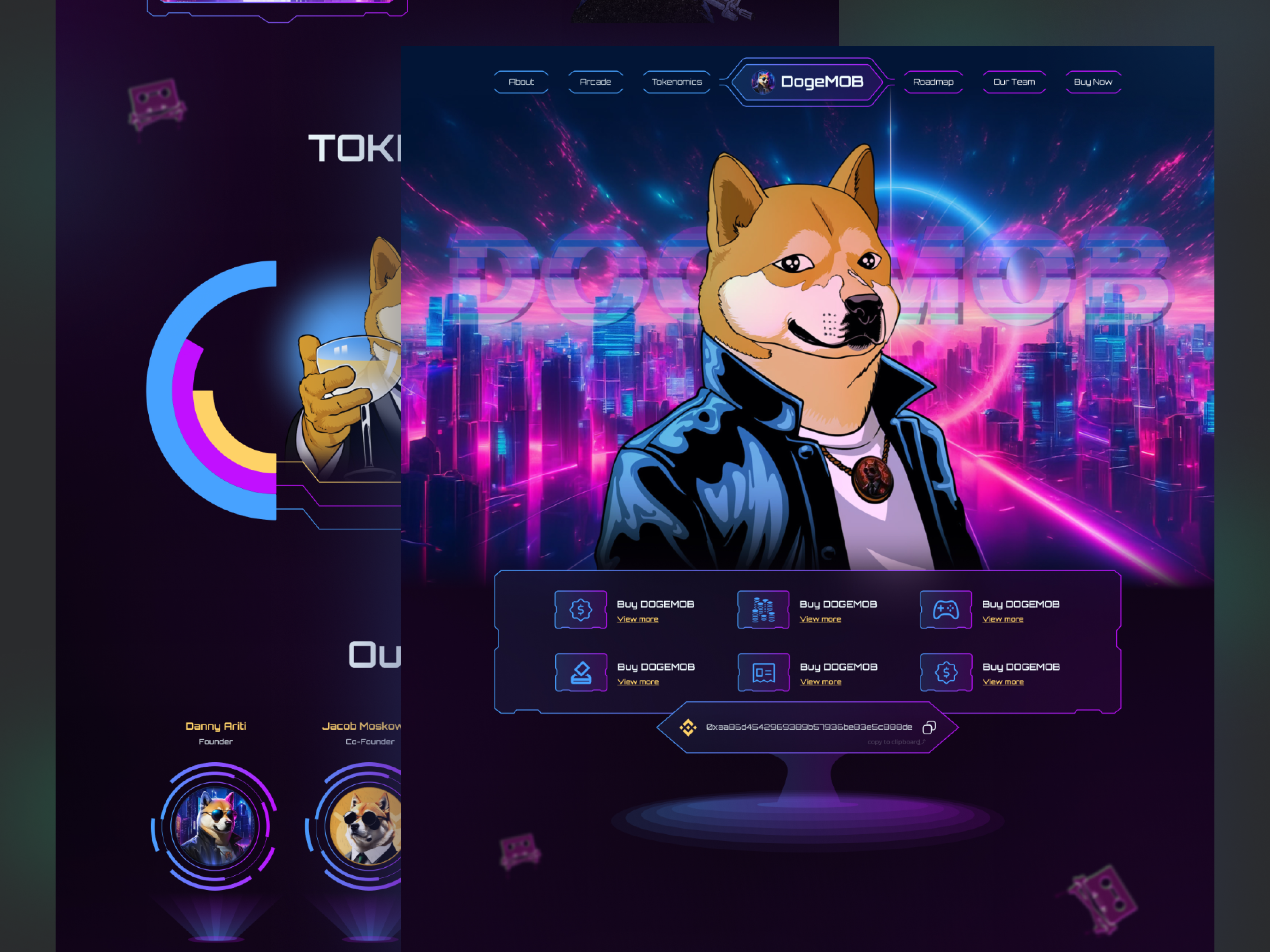 Example of Ai  Agent  Website Design 