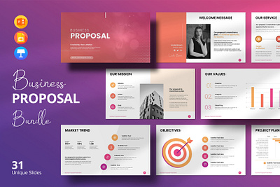 Business Proposal Presentation Template branding presentation