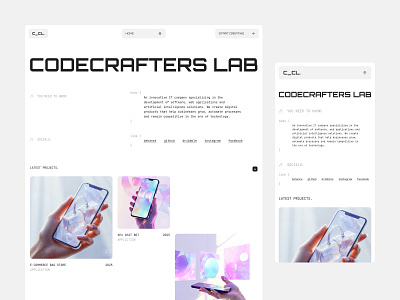 Website Design ai design landing tech ui ux