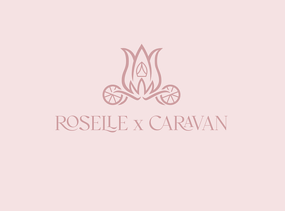 'Roselle x Caravan' Bistro Logo Design