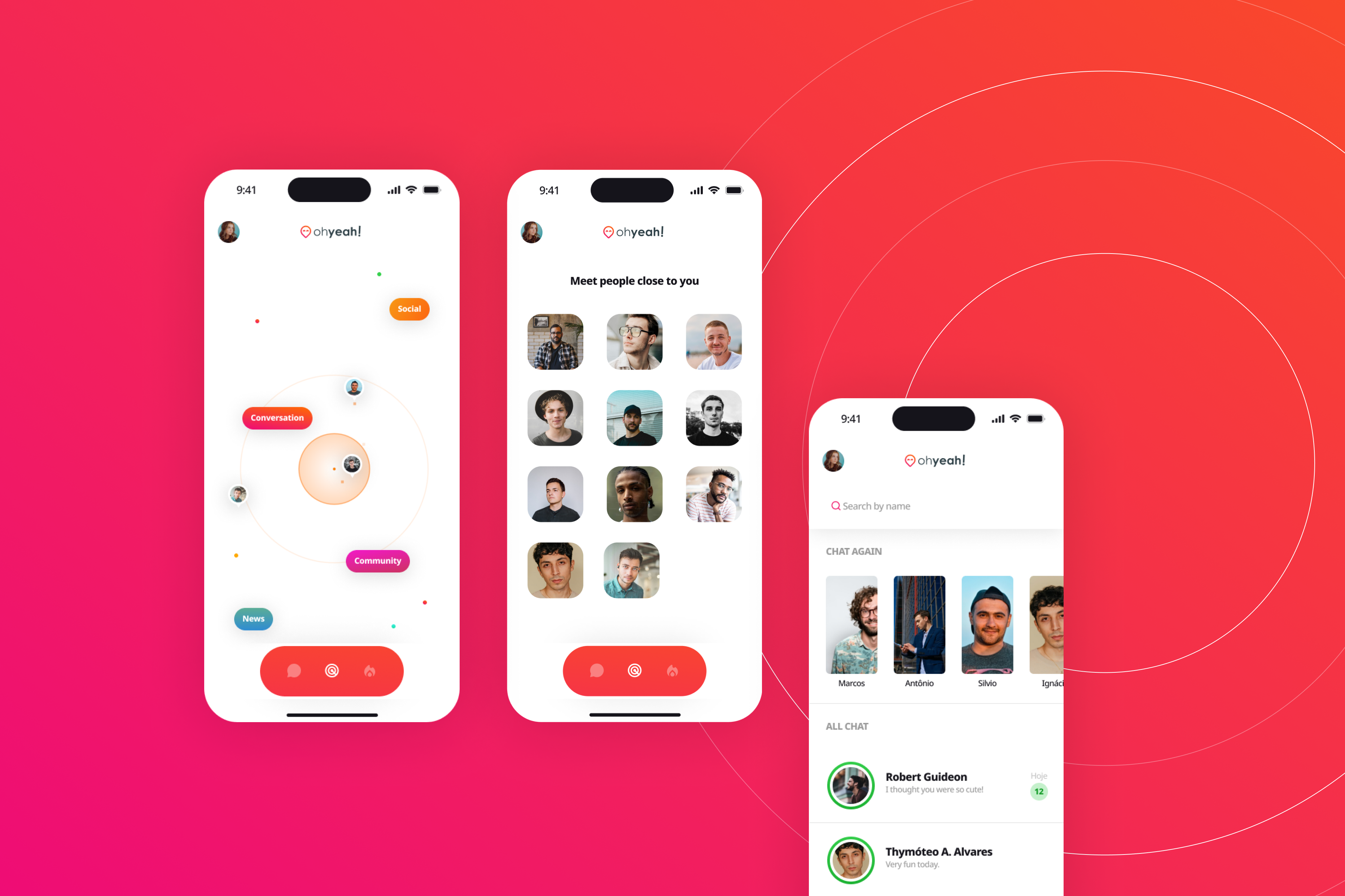 Example of Meet People Indoor • OhYeah App