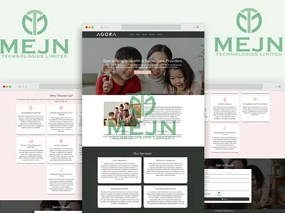 Consulting Firm Website UI & UX Design 3d animation branding graphic design motion graphics ui