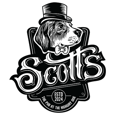 'Scott's Pub' Logo Design