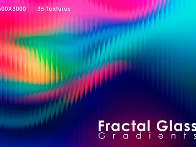 Fractal Glass Gradients abstract backdrop background colorful distorted distortion fractal glass gradient graphic holographic jpg lens overlay prism prismatic rainbow template texture wallpaper