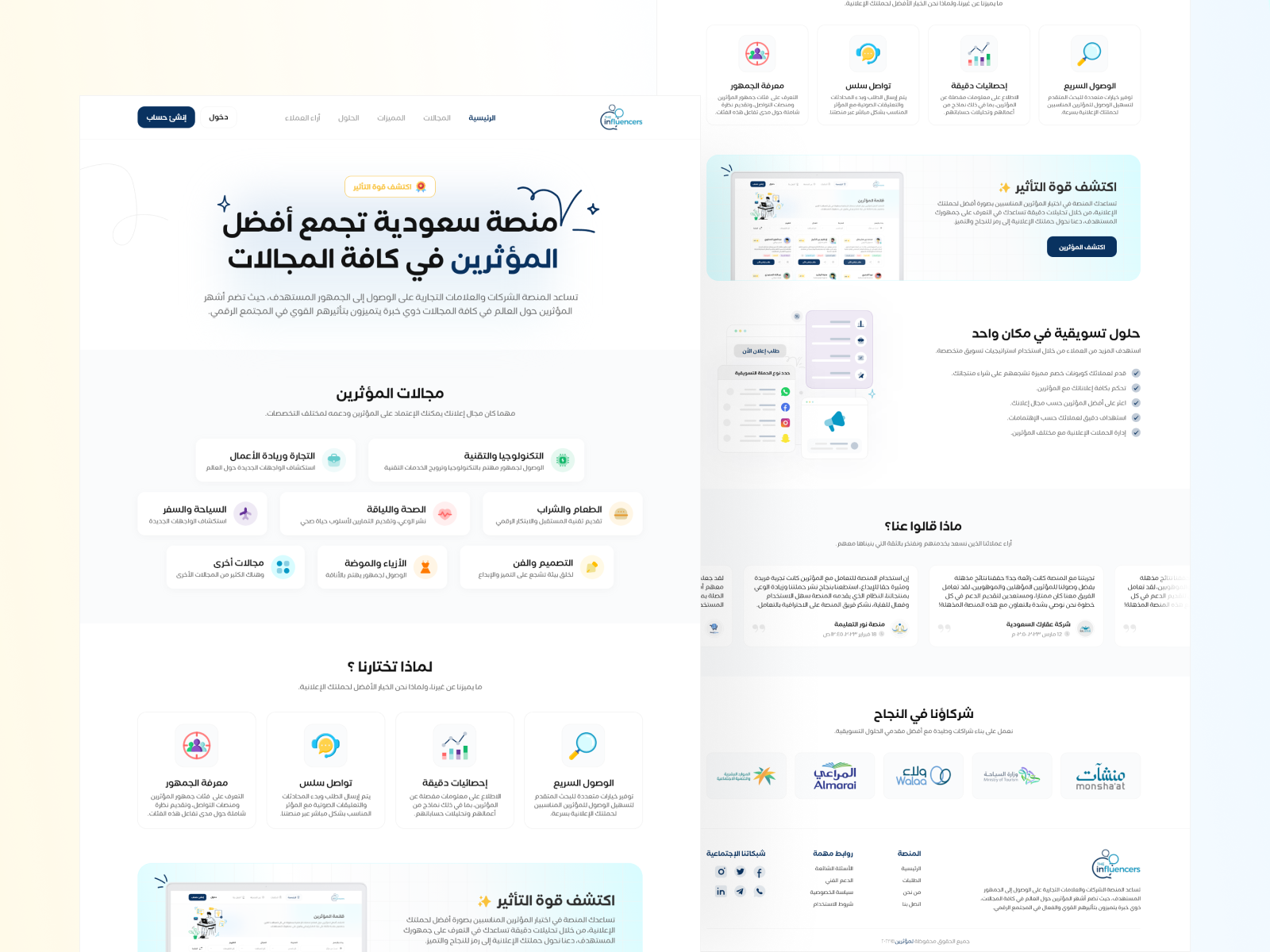 Example of Creative Landing Page Design