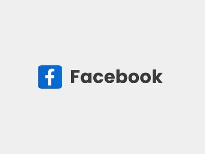 Facebook Logo Animation adobe animation branding business facebook freelancer graphic design intro logo motion graphics social media startup ui website