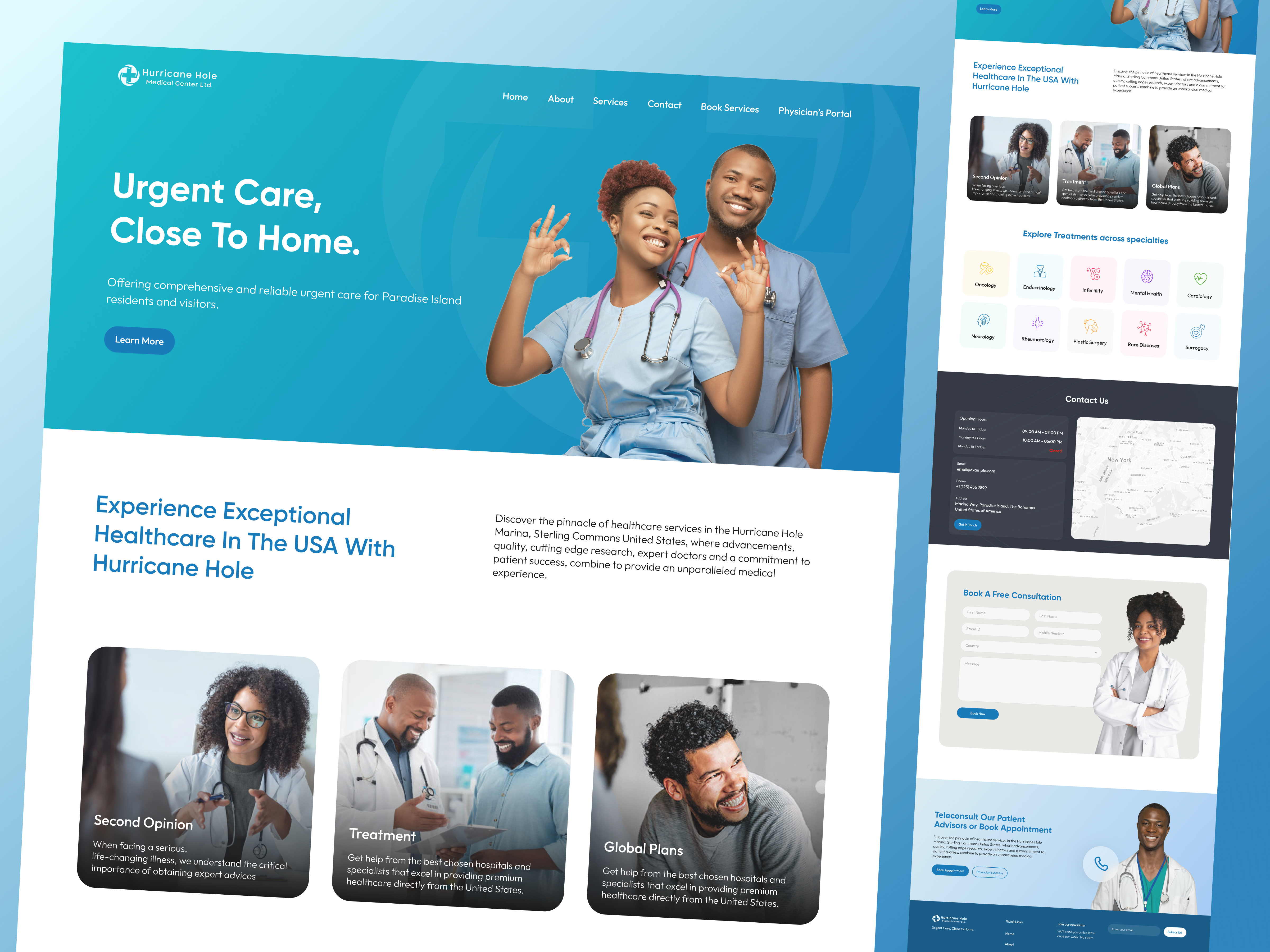 Example of Hurricane Hole Medical Center