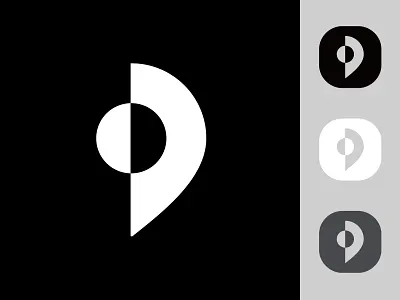 Logo mark for an app app branding business design logo management mark minimal nightlife simple symbol tech venue