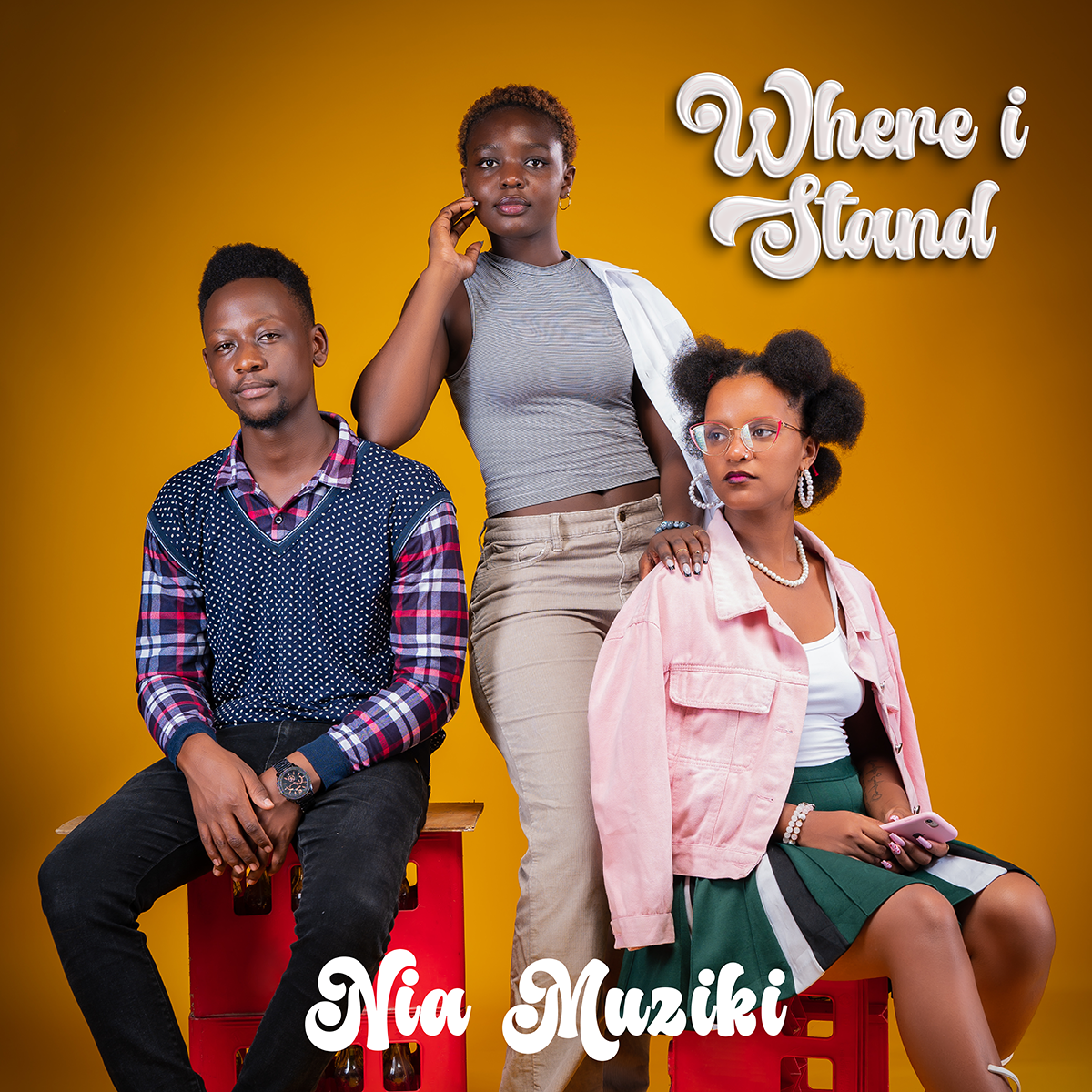 "Where I Stand" – Single Cover Art for Nia Muziki albumcoverdesign coverartdesign musicdesign singleartwork