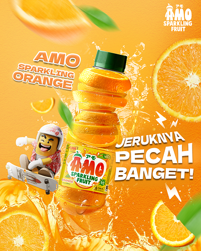 AMO.ID 3d branding graphic design logo motion graphics