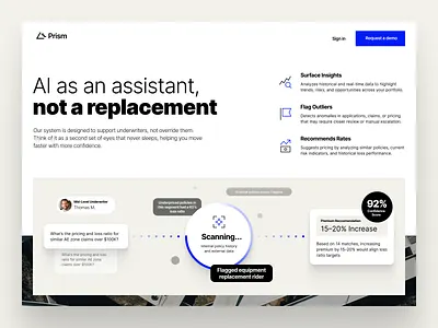 AI Assistant brass hands