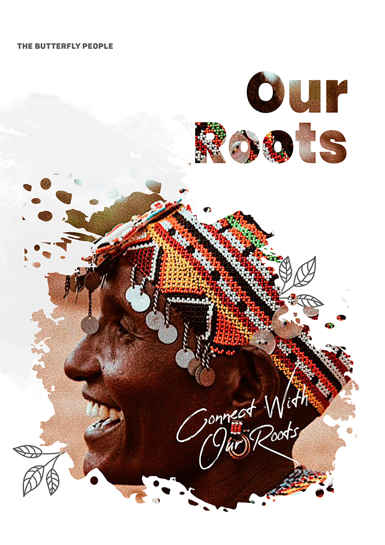 Samburu Culture Card Design carddesign culturaldesign ethnicart samburuculture