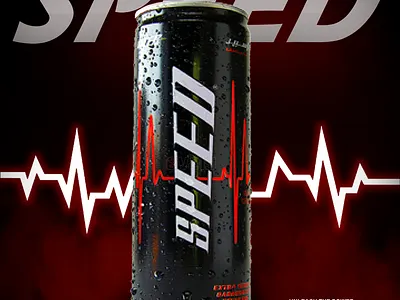 Speed Energy Drink Poster drink energy energy drink poster soft drink speed