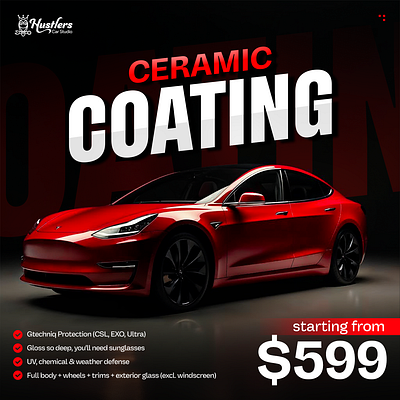 Car Care Promo - Ceramic Coating and Window Tint Deals car care marketing