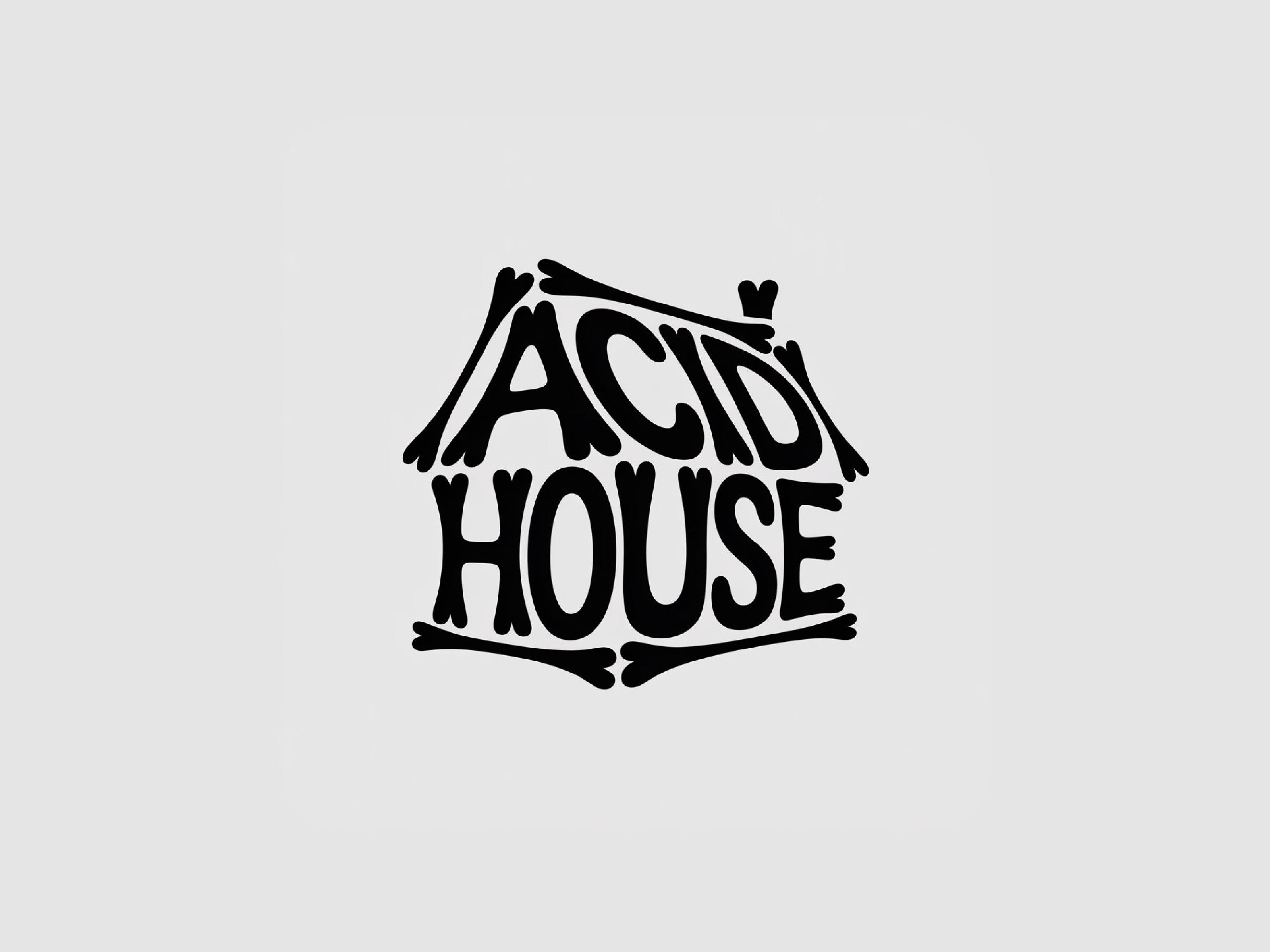 ACID HOUSE branding design graphic design illustration logo logotype