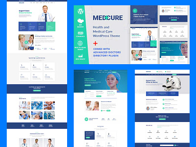🩺 Medcure - Health & Medical Care WordPress Theme 💙 clinicdesign elementortheme hospitalwebsite medicalwptheme seooptimized