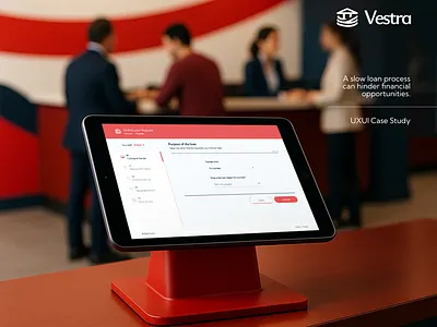 Bank UXUI for loans portfolio ui ux uxui