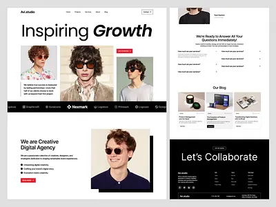 Portfolio & Agency Design agency website business company creative creative agency design designerportfolio digital agency landing page personal personal branding portfolio portfolio website professional ui ux video web design website