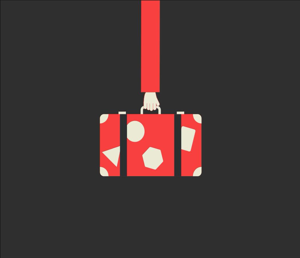 Travel animation 2d after effects animated logo animation branding graphic design illustration motion graphics passport travel ui