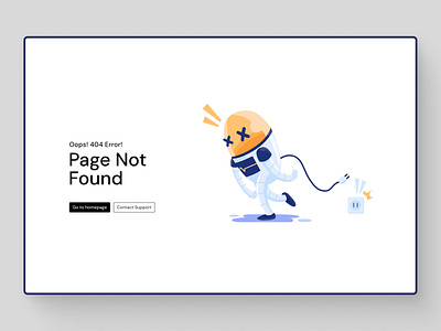 404 Page 404 404 error 404 inspiration 404 page 404 page design dailyux error page figma illustration inspiration oops oops 404 page 404 ui uiux ux web design website