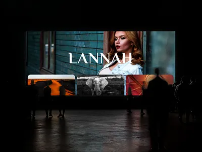 Lannah — Photography Brand & Portfolio Website design graphic design logo ui website
