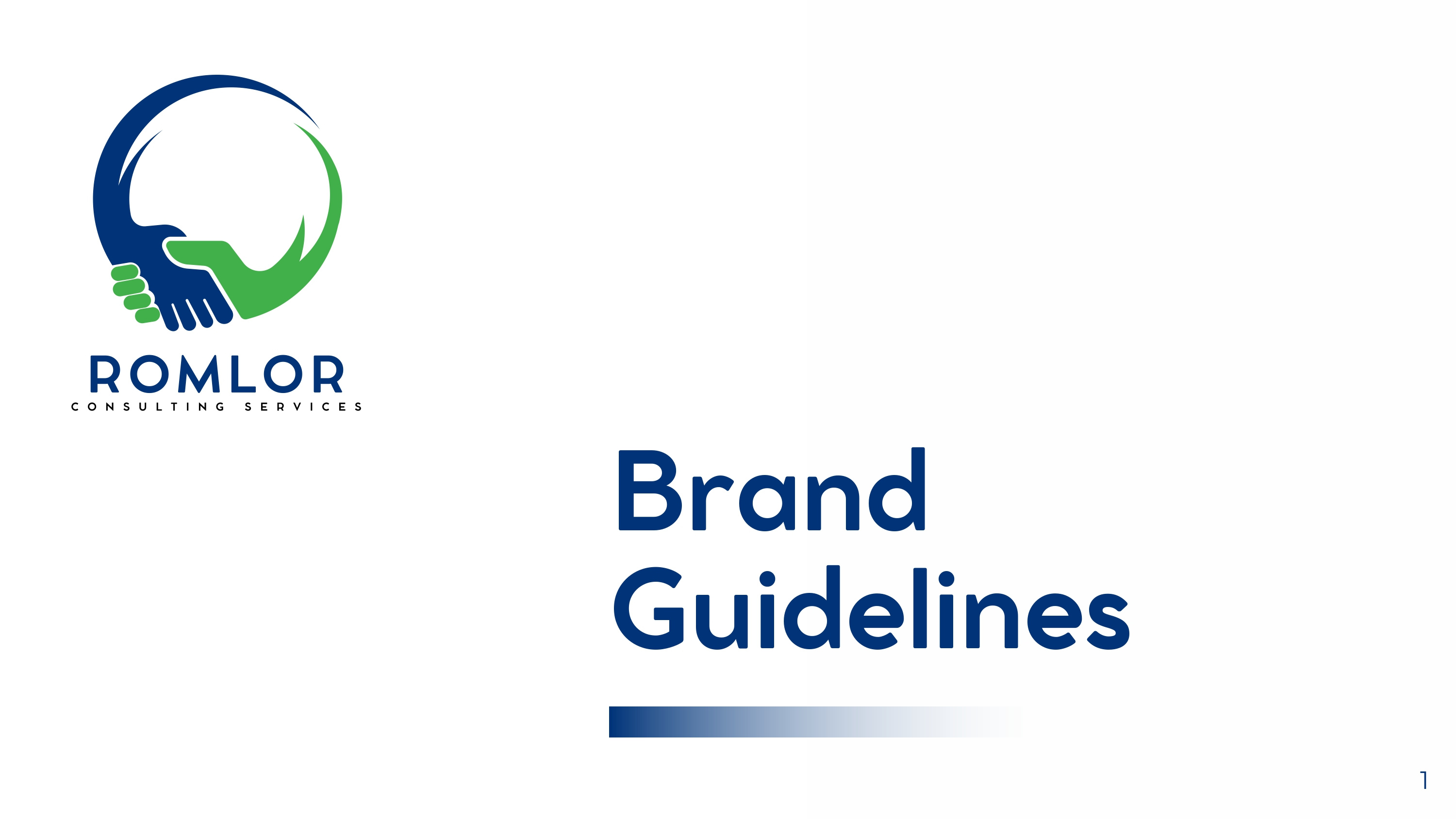 Romlor Brand Guidelines brand guidelines branding graphic design guidelines logos typography