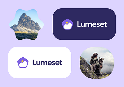 Lumeset – Logo Variant + Brand Preview branding brandpreview dribbble identitydesign logo logovariation lumeset minimalbranding sunsetlogo