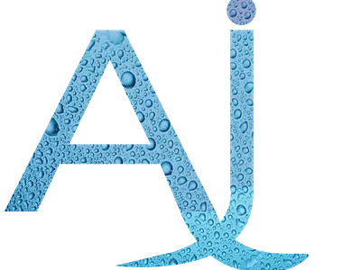 AI logo design created with water drop effect 3d 3d logo 4k logo ai logo ai name logo graphic design hd design hd logo logo logo design motion graphics