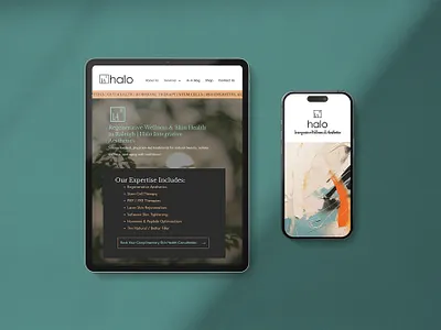 Health and Wellness Website Design in Raleigh, NC aesthetics branding services health branding health website regenerativemedicine ui ux website design website development