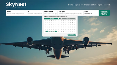 Prompt80 : Date Picker dailyui date picker day80