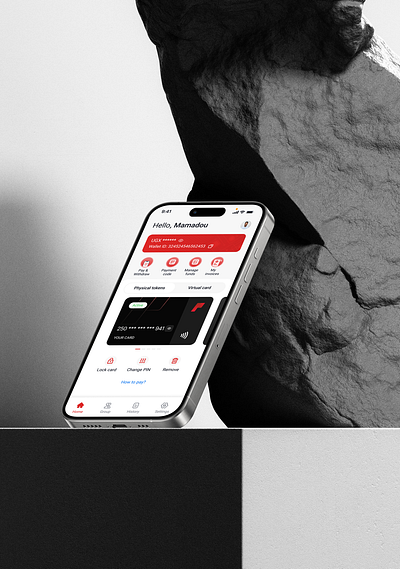 Tap & Go design finance fintech mobile ui design