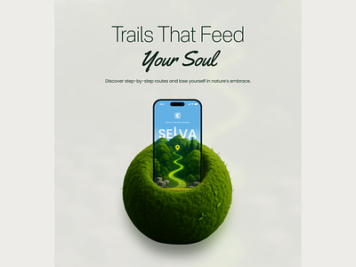 Selva hero design Ai+Figma ✨ ai design hero illustration inspiration landing page modern new ui ux