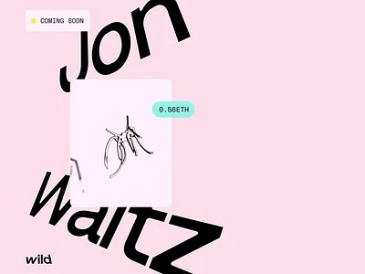 Surreal Typeface NFT Display abstract lettering artistic concept concept art creative showcase crypto design design inspiration digital art digital currency eth price fragmented art futuristic concept innovative typography modern design nft display surreal typeface surreal typography visual branding wireframe illustration