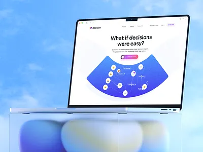Product Design Landing Page for SaaS AI Tool animation b2b branding clear layout custom graphics design inspiration homepage interface landing page motion graphics product design saas uxui web design