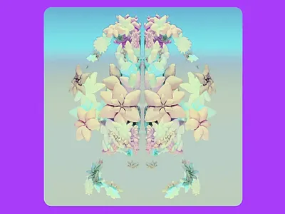 Symmetrical Bloom Fractal Fantasy abstract symmetry artistic mirror botanical shapes concept art design inspiration digital surrealism dreamy structure ethereal garden fantasy flora floral abstraction fractal flowers hypnotic visuals modern ornament organic forms pastel texture sculpted petals soft gradients symmetrical bloom virtual sculpture visual poetry