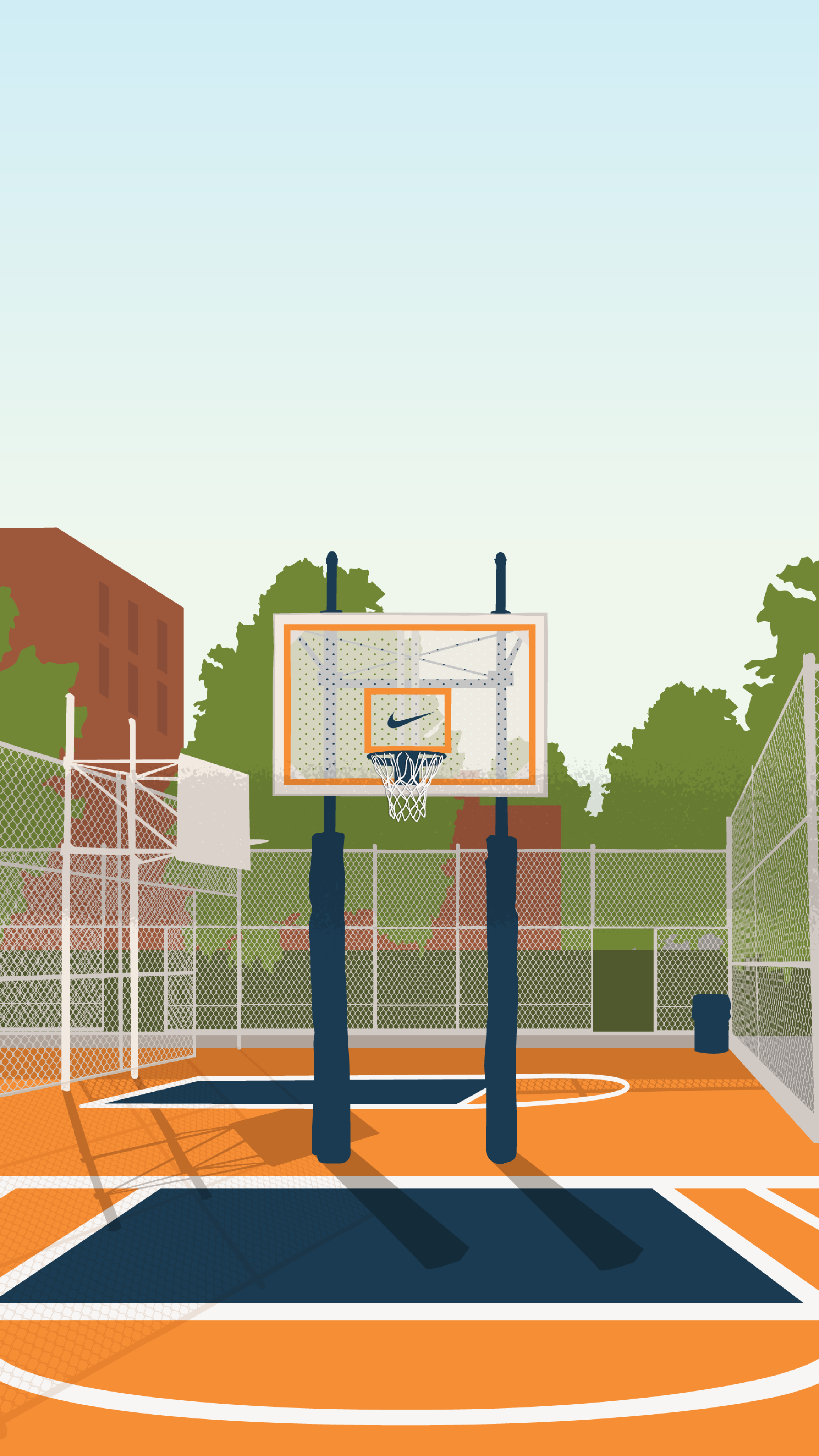 NYC Hoops basketbal bball landscape newyorkcity nyc park play sport sports