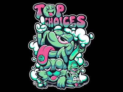 TOP CHOICES - #artforsale art artwork branding cartoon clothing design illustration logo merch