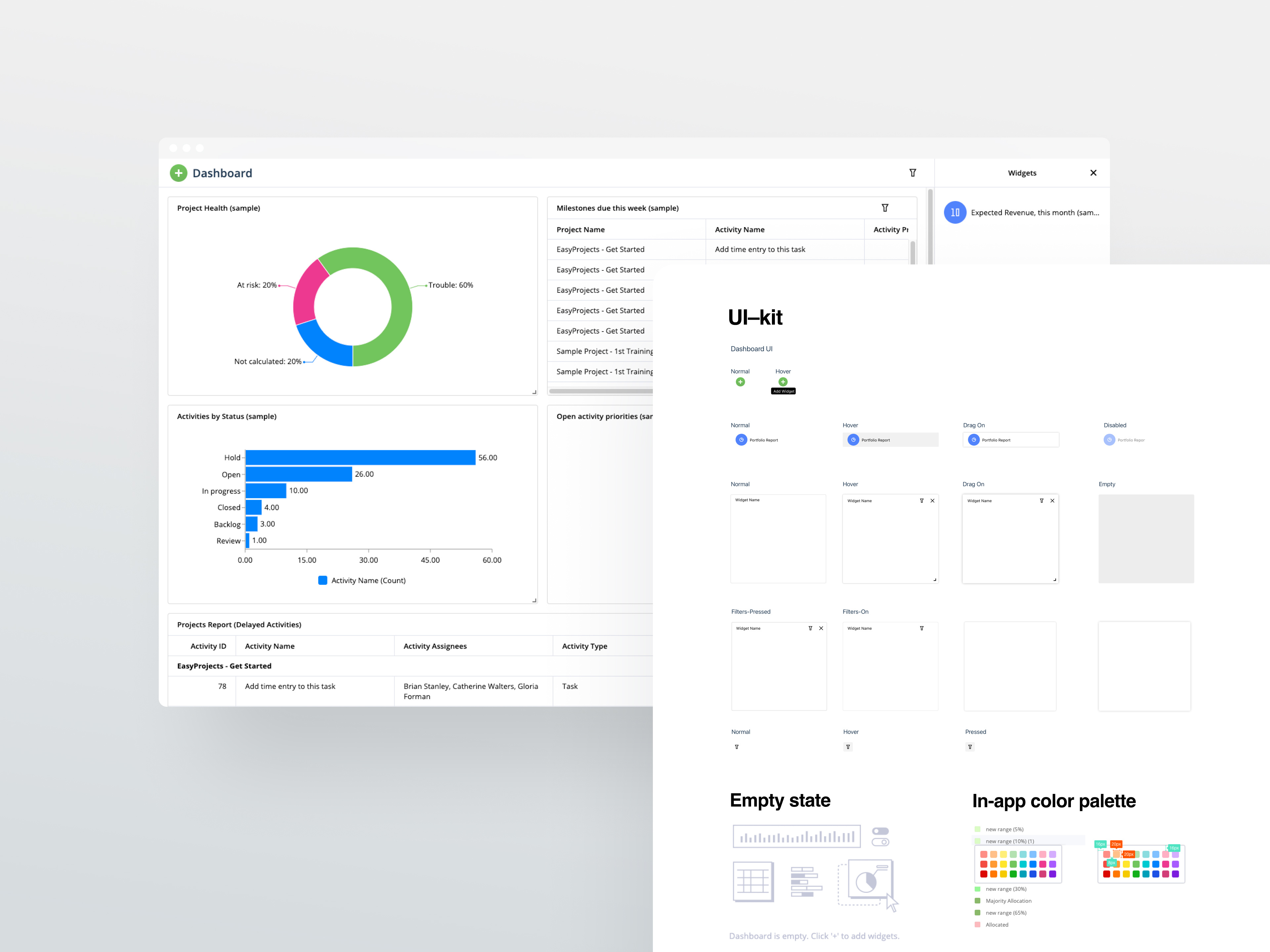 Dashboard Rework: from feedback to function analytics dashboard design case study enterprise fintech healthcare hrtech product design productdesign project management reporting saas ui ux web app