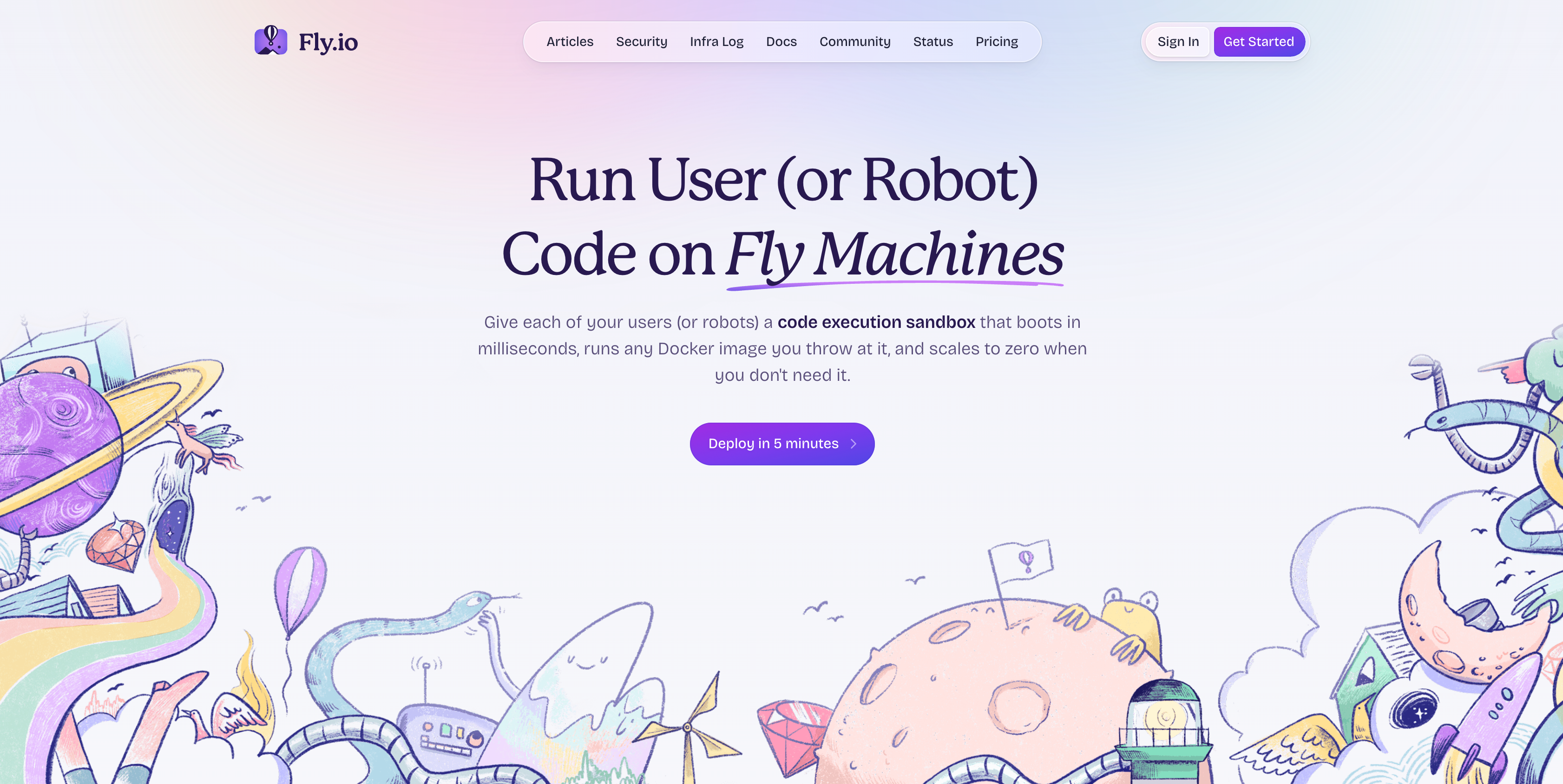 Example of Fantastical Hero