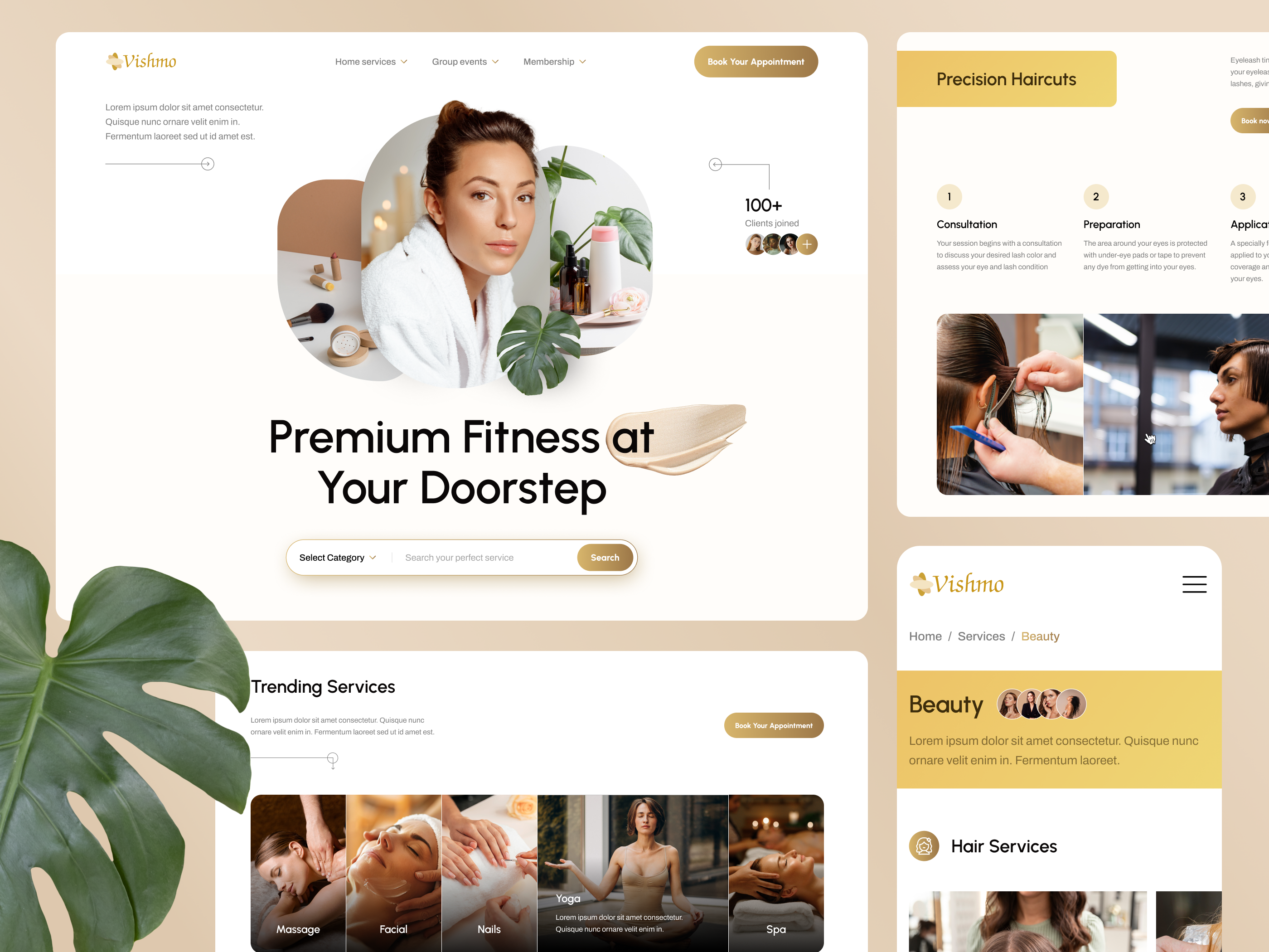 Example of Website Design + Implementation