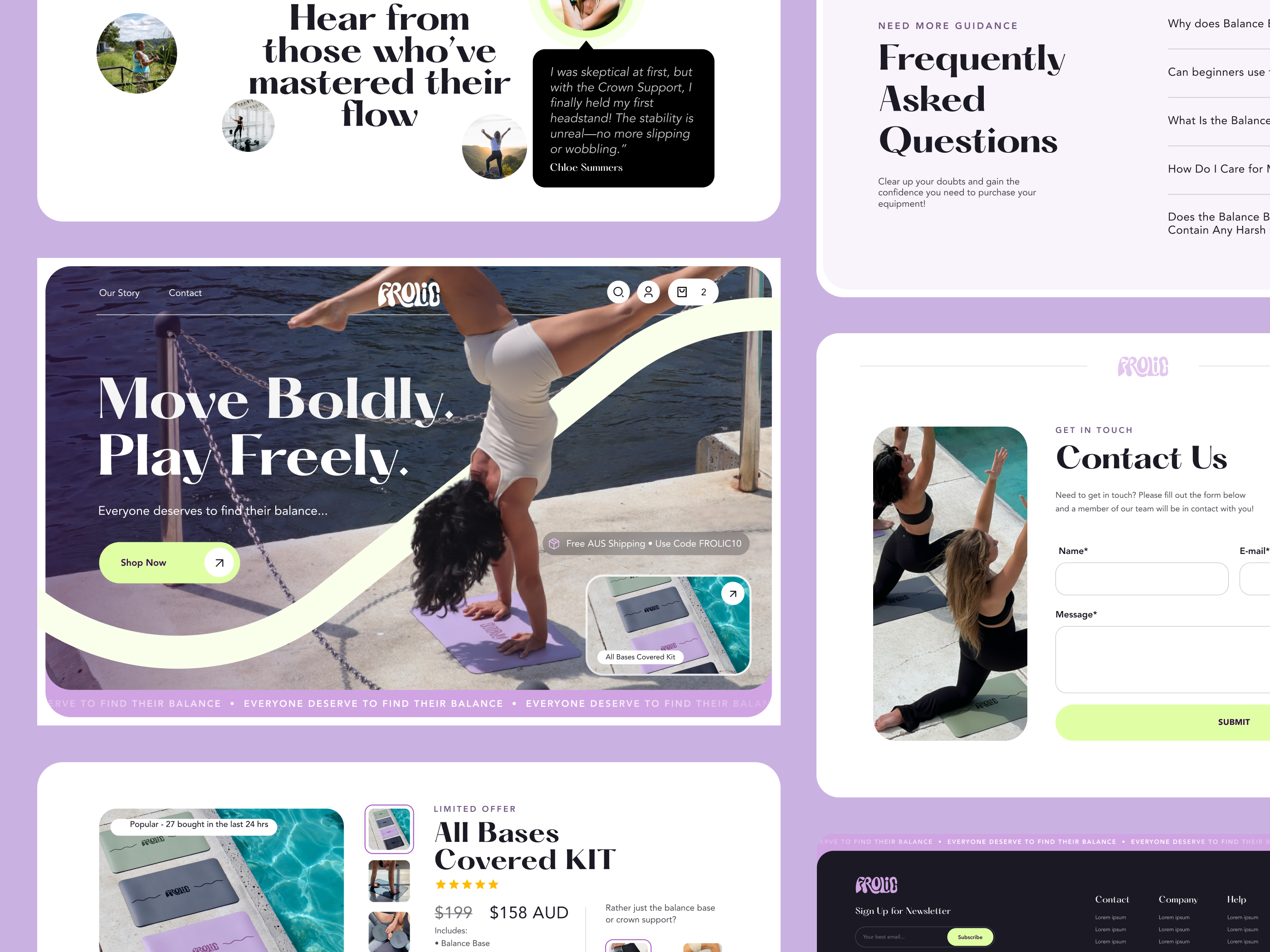 Example of Ecommerce Redesign