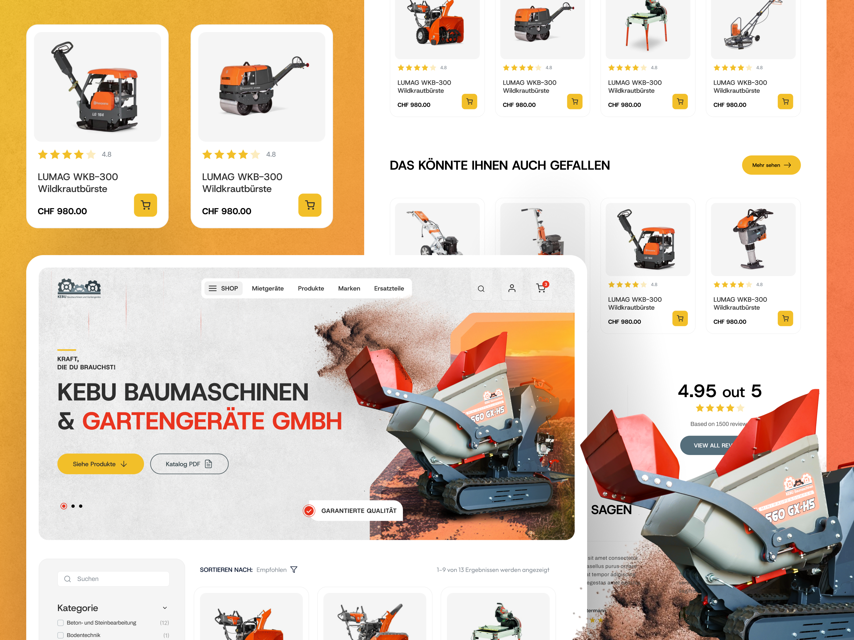 Example of Ecommerce Redesign