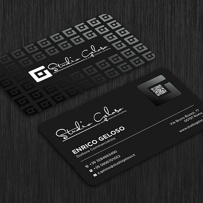 Corporate Professional Creative Minimal Business Card Design app branding design graphic design illustration logo typography vector