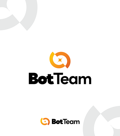 Bot Team Logo Design app branding design graphic design illustration logo typography ui ux vector