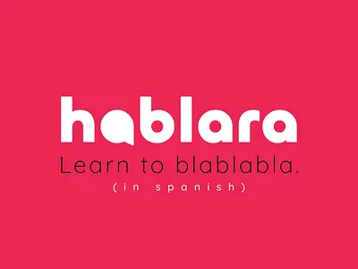 Hablara | Logo + Branding branding copywriting gig language learning logo school spanish school
