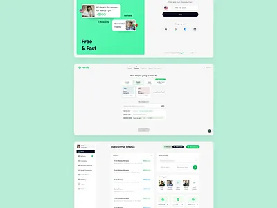 A money transfer app