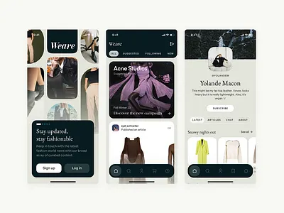 A closet and fashion app