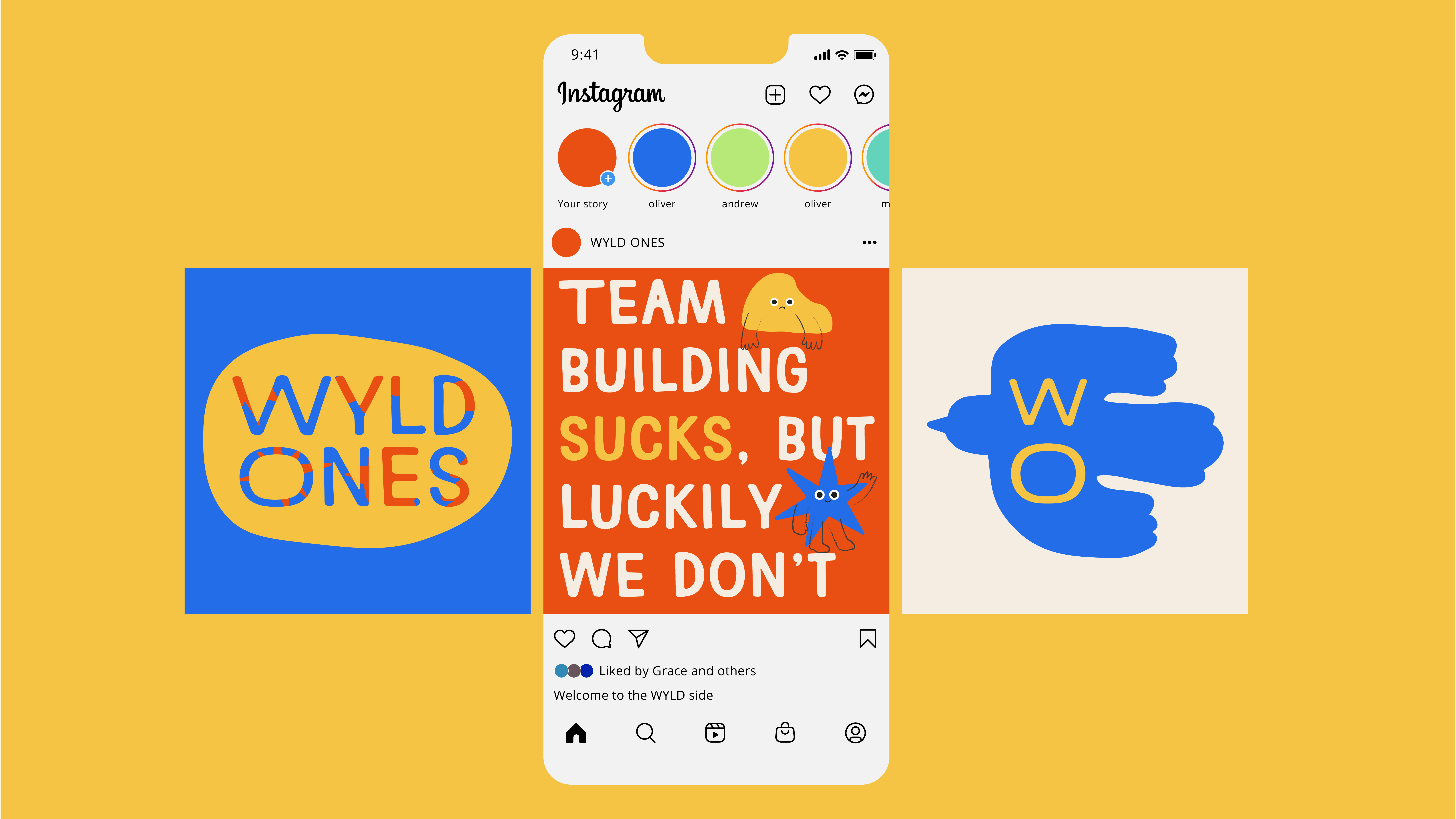 Social post 📲 branding characters graphic design illustration social media