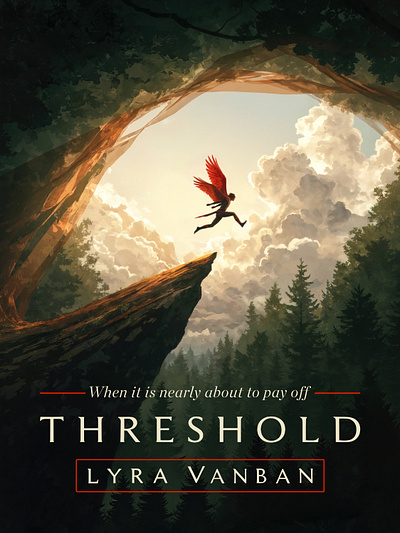 BOOK COVER 024 | THRESHOLD - LYRA VANBAN commission